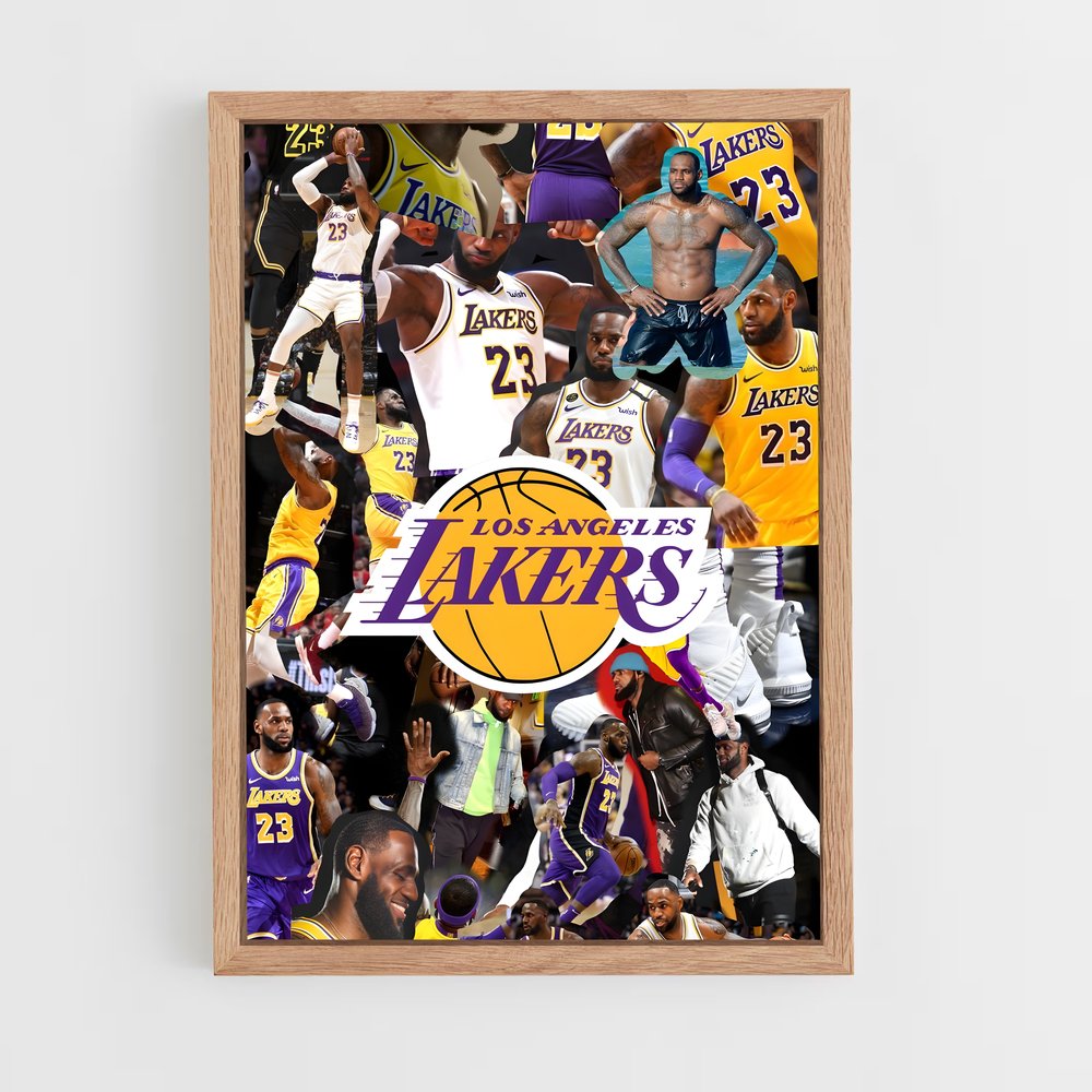 Poster Lebron de james – affiche Basketball (vue 4)